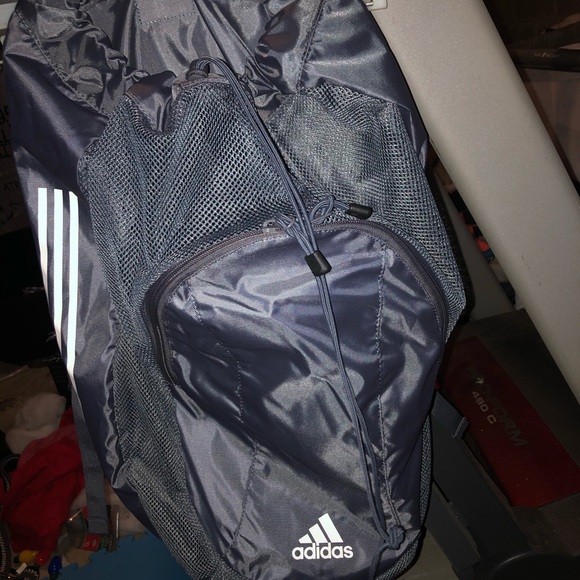 Grey adidas wrestling bag